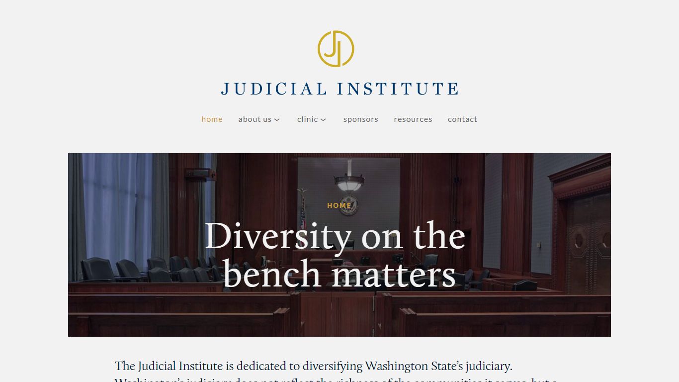 The Judicial Institute